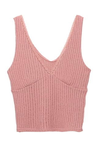 Crop top - Vieux rose