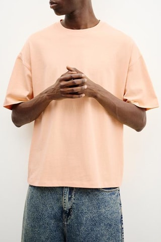 T-shirt ample - Saumon