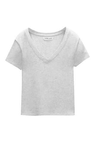 T-shirt - Gris chiné