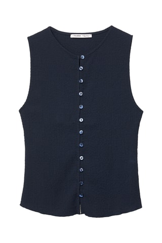 Gilet sans manches - Bleu marine