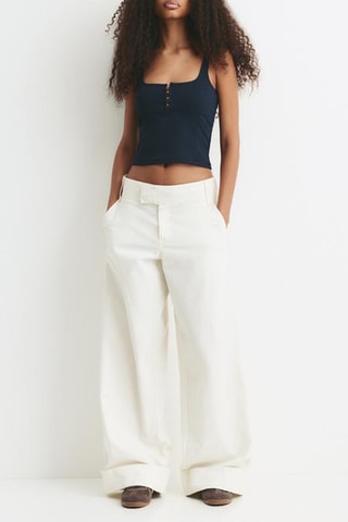 Crop top - Bleu marine