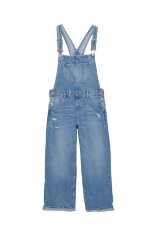 Salopette en jean - Bleu cobalt