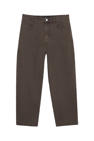 Jean wide legs - Marron foncé