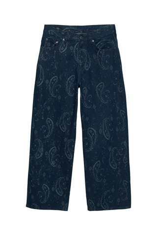 Jean wide legs - Bleu