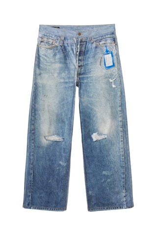 Jean wide legs - Bleu