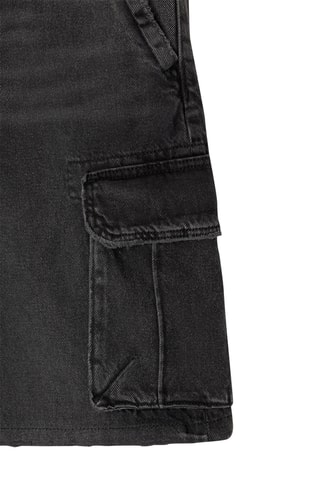 Bermuda en jean - Noir