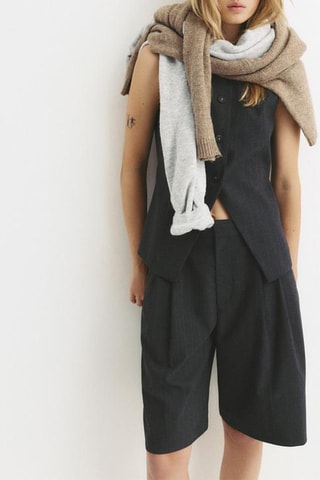 Short taille haute - Noir