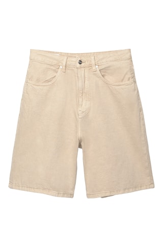 Bermuda en jean - Beige