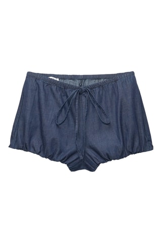 Short en jean - Bleu