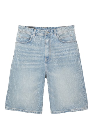 Bermuda en jean - Bleu