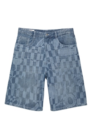 Bermuda en jean - Bleu