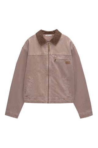 Veste en jean - Rose