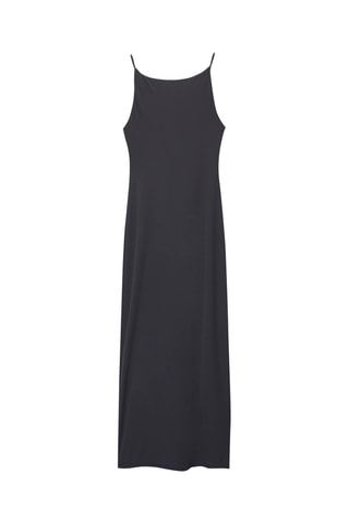 Robe midi - Bleu marine
