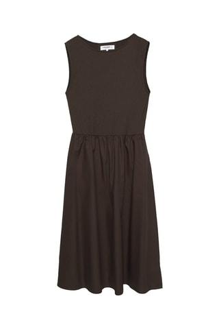 Robe patineuse - Marron
