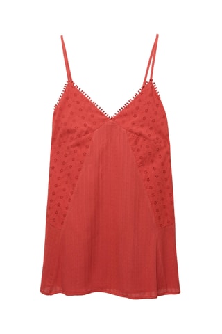 Robe droite - Rouge