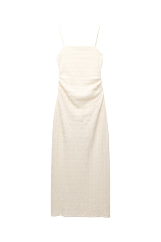 Robe midi - Ecru