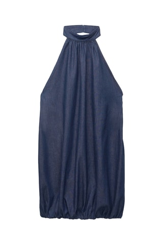 Robe boule - Bleu foncé