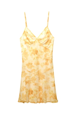 Robe droite - Jaune
