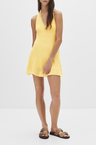 Robe trapèze - Jaune