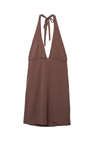 Robe droite - Marron
