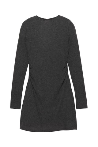 Robe droite - Gris foncé