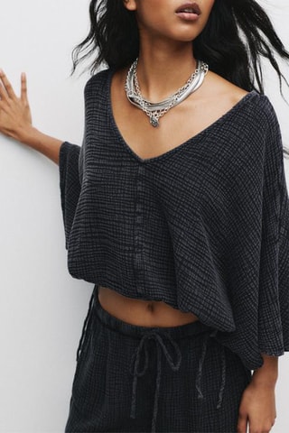 Blouse - Gris foncé
