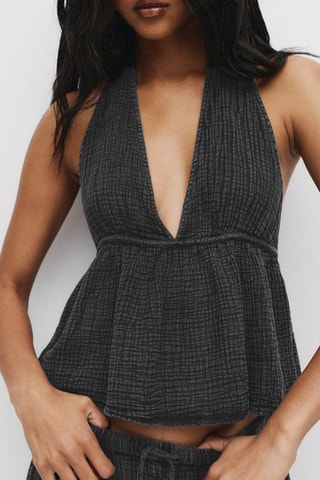 Top - Gris foncé