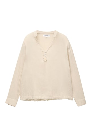 Blouse - Beige