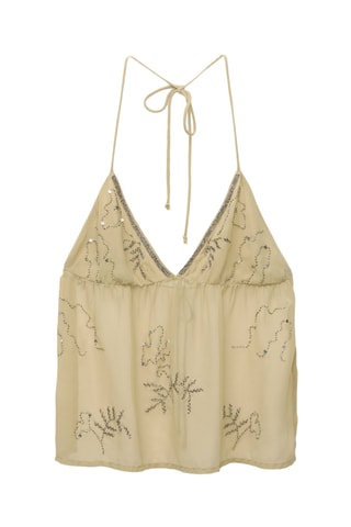 Top - Vert olive