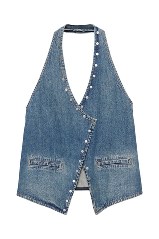 Top - Bleu cobalt