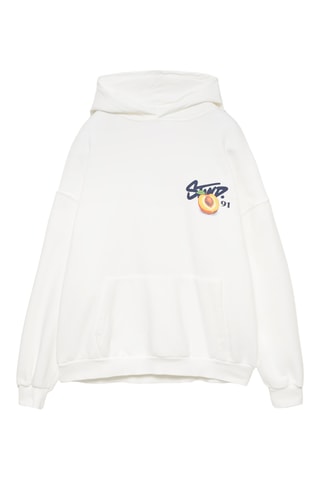 Sweat à capuche - Blanc