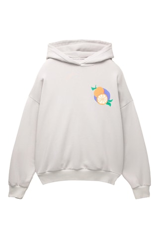 Sweat à capuche - Gris clair
