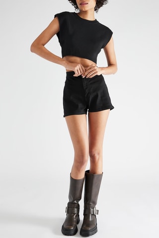 Crop top - Noir