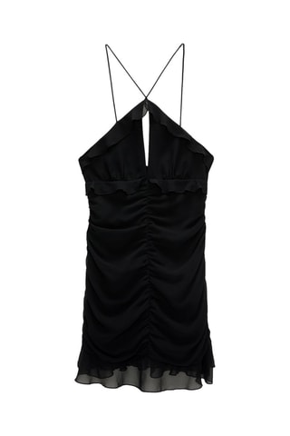 Robe volantée - Noir