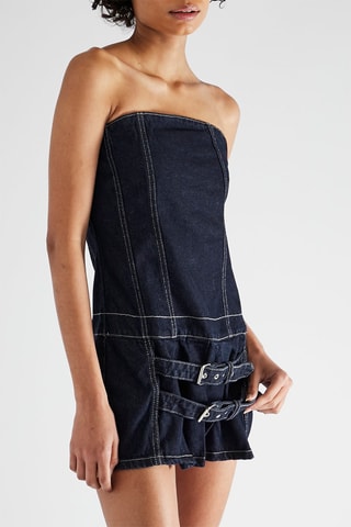 Robe bustier - Bleu