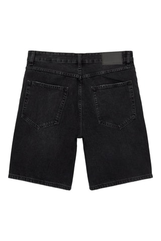 Bermuda en jean - Noir