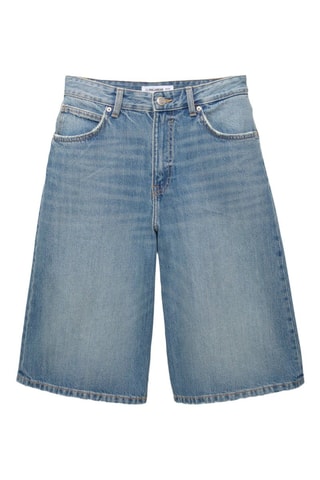 Bermuda en jean - Bleu cobalt