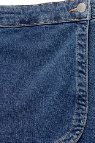 Jupe-short en jean - Bleu marine