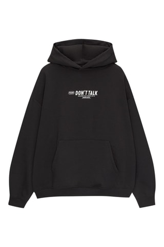 Sweat à capuche - Noir et blanc