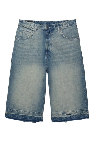 Bermuda en jean - Bleu foncé
