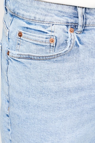 Bermuda slim en jean - Bleu marine
