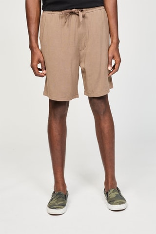 Bermuda en lin - Beige