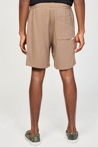 Bermuda en lin - Beige