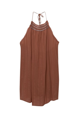 Robe trapèze - Marron