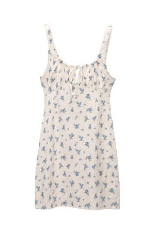 Robe droite - Ecru