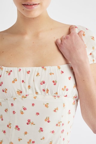Robe droite - Blanc