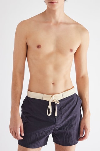 Short de bain - Bleu marine