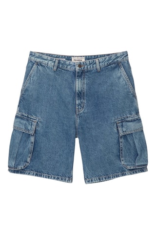 Bermuda en jean - Bleu denim