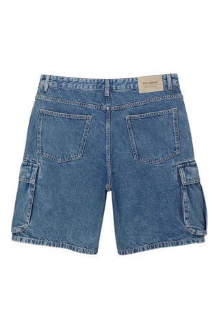 Bermuda en jean - Bleu denim