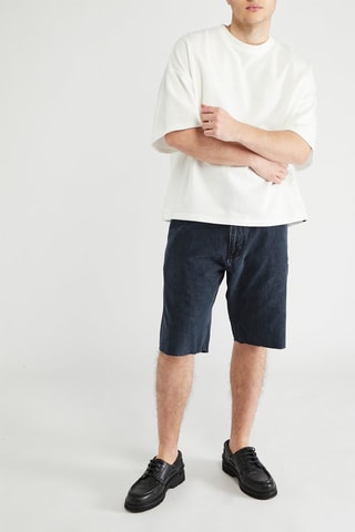 Bermuda en jean - Bleu marine